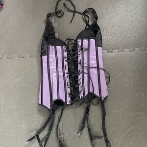 Coquette halter corset, S